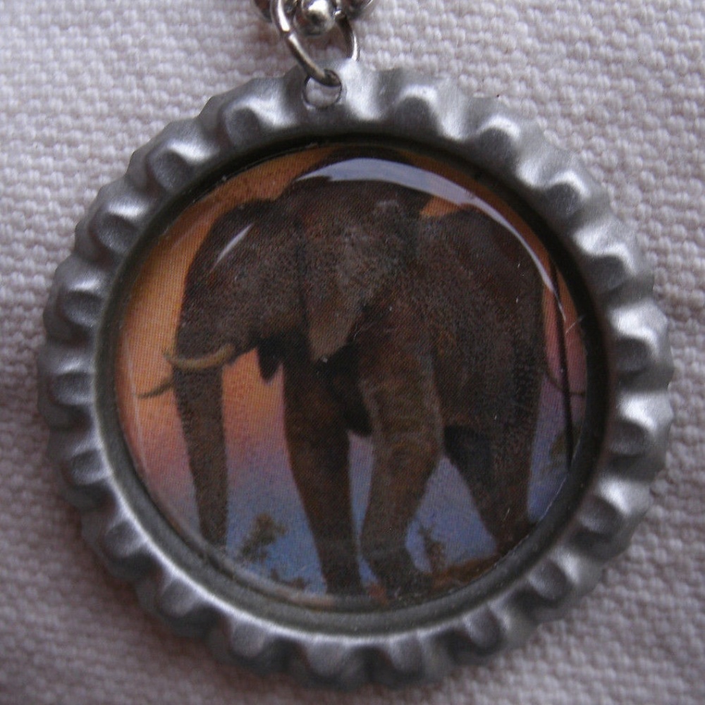 Walking Elephant Necklace